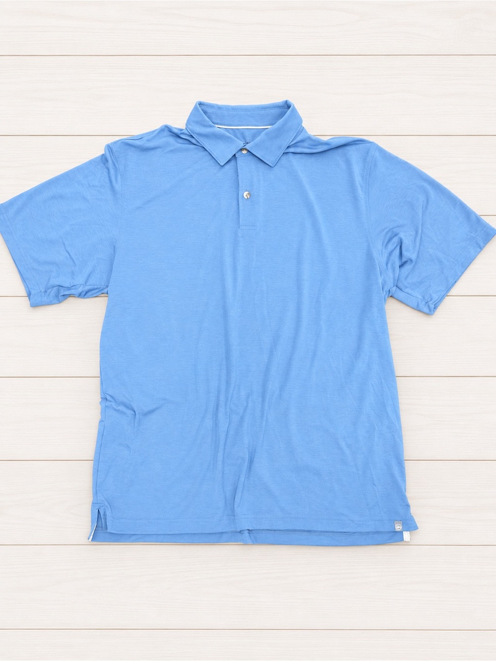 Peter Millar Sky Blue Short Sleeve Polo